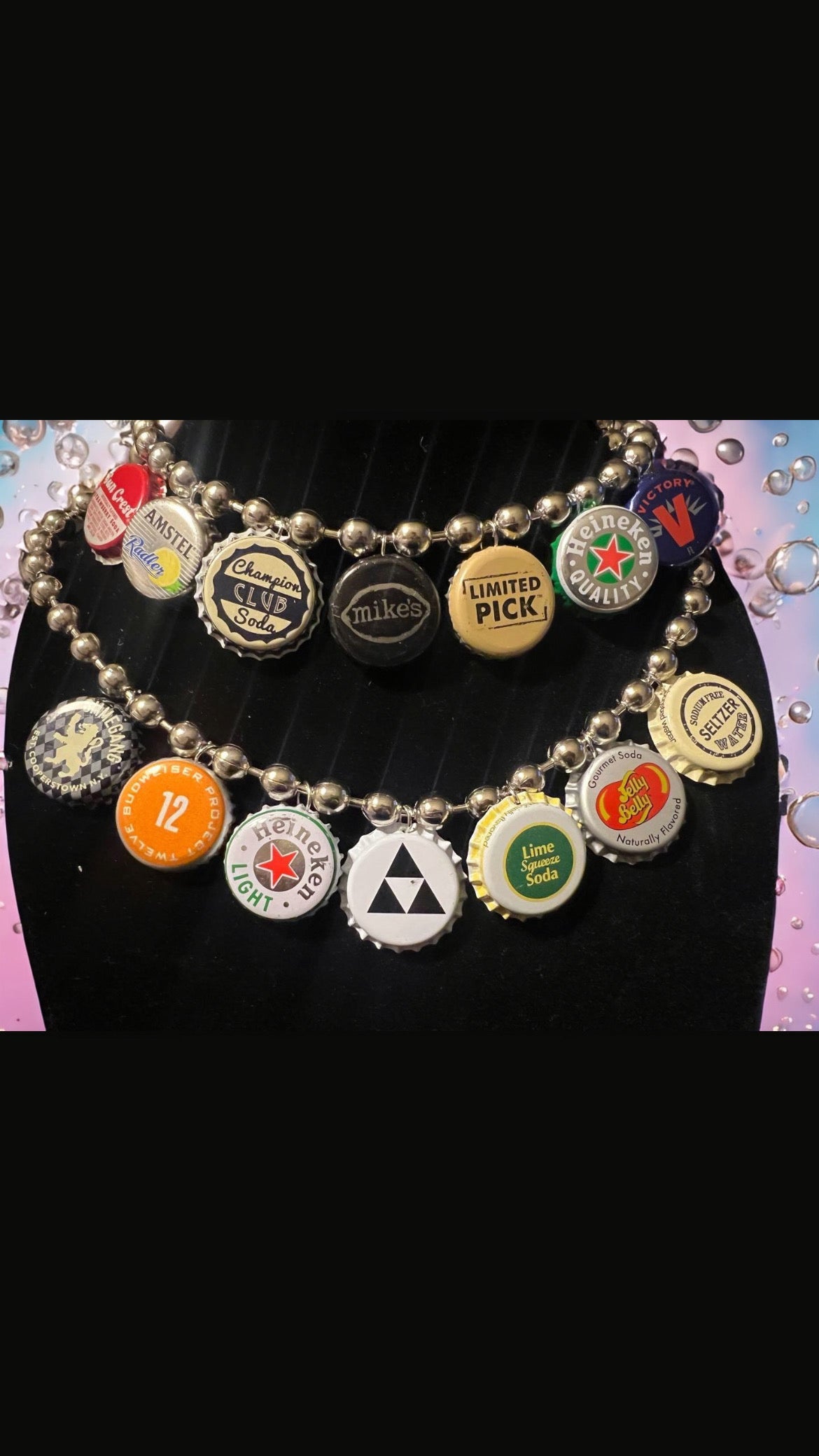 BOTTLE CAP NECKLACE