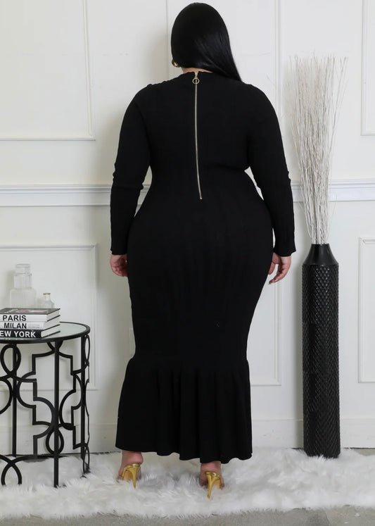 NIGHT OUT DRESS (PLUS-SIZE)