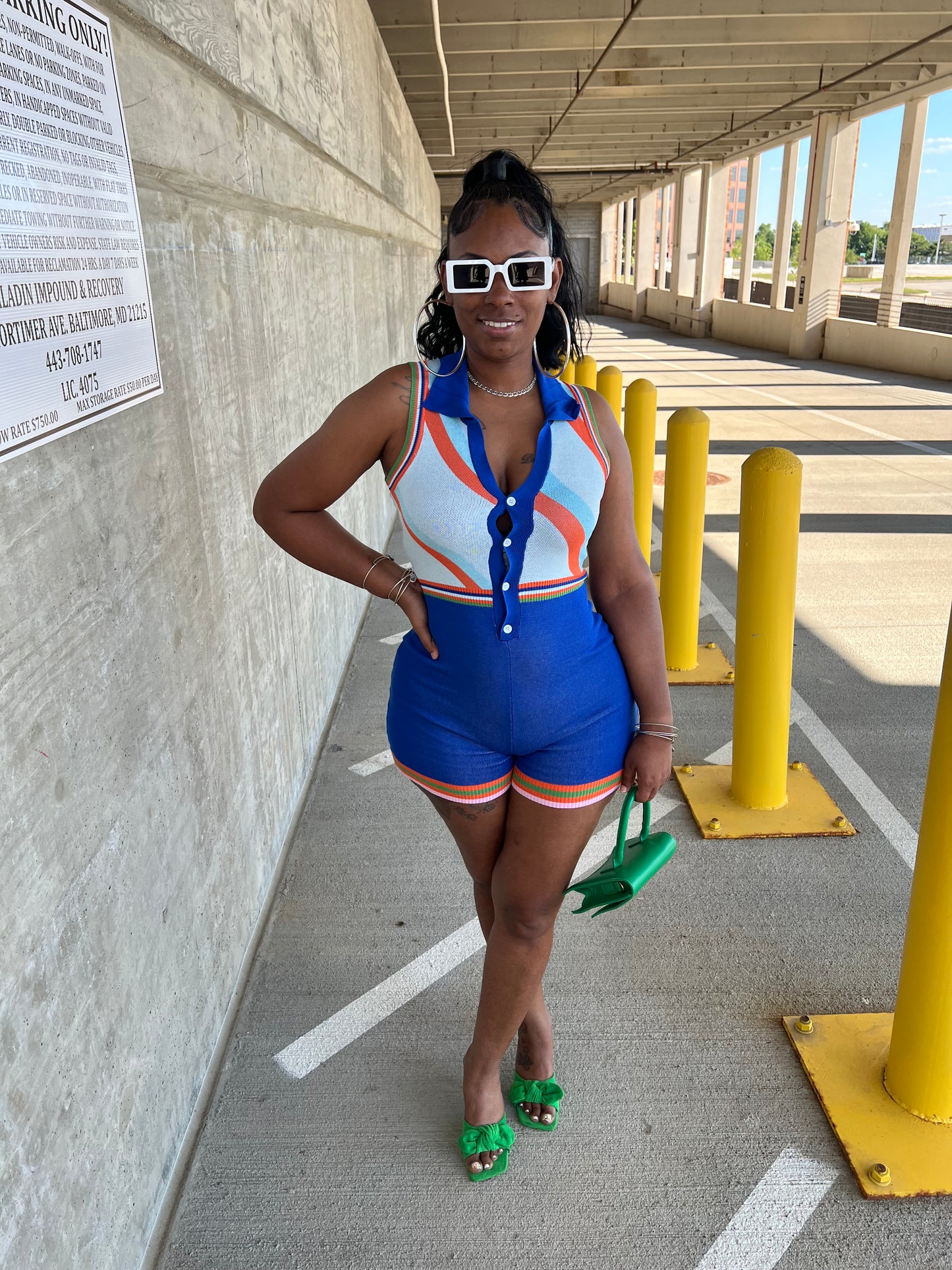 COOL SIDE ROMPER