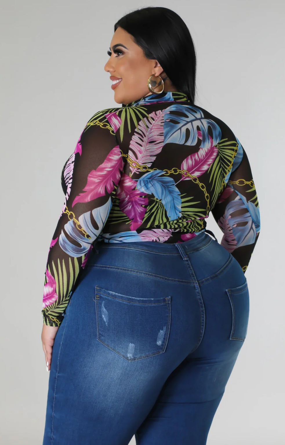 GOOD TIME TOP (PLUS-SIZE)