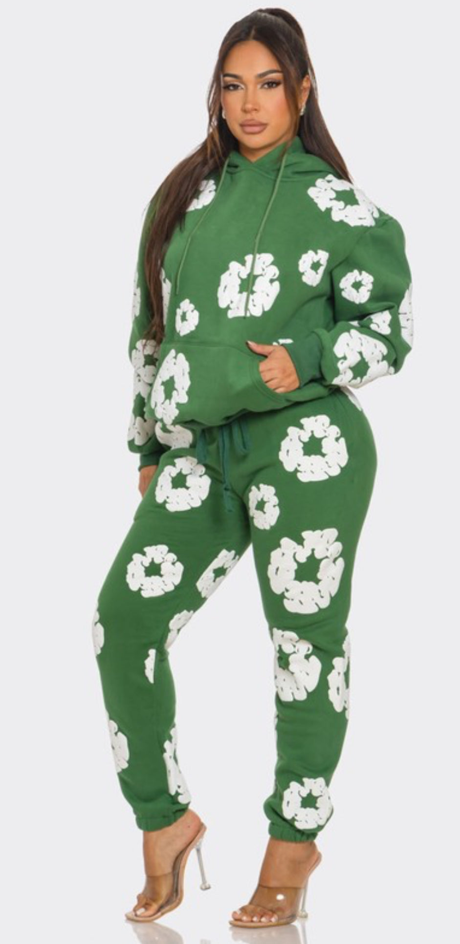 FLOWER JOGGER PANTS