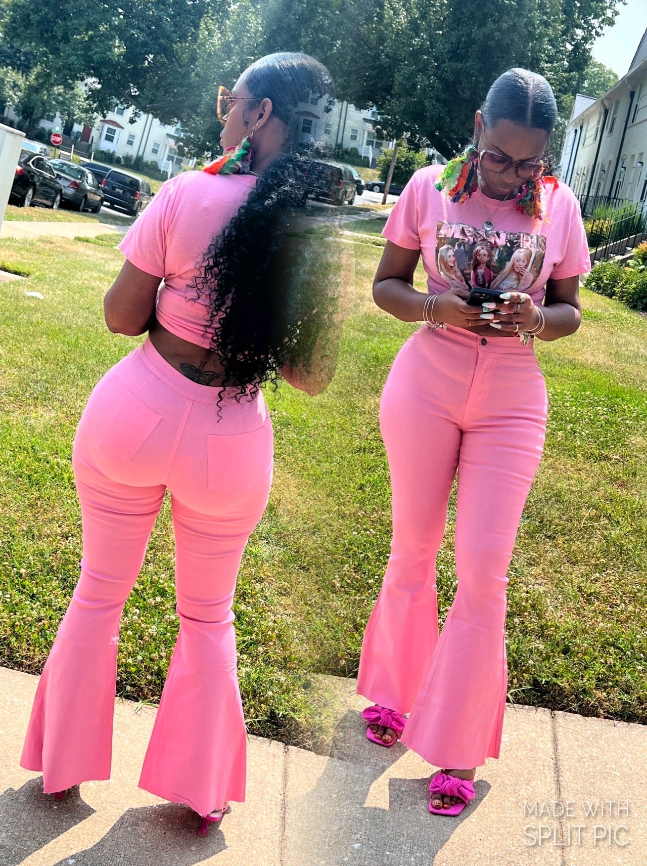 BELL BOTTOM JEANS