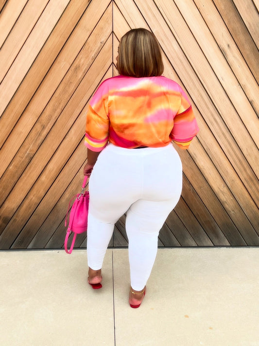 UNBOTHERED TOP (PLUS-SIZE)