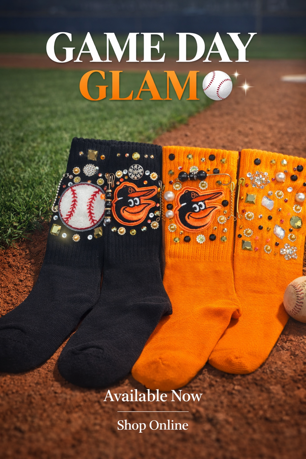 ORIOLES JUNK SOCKS