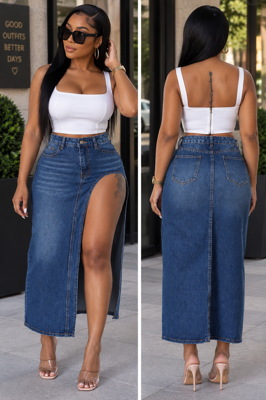 SPLIT UP SKIRT