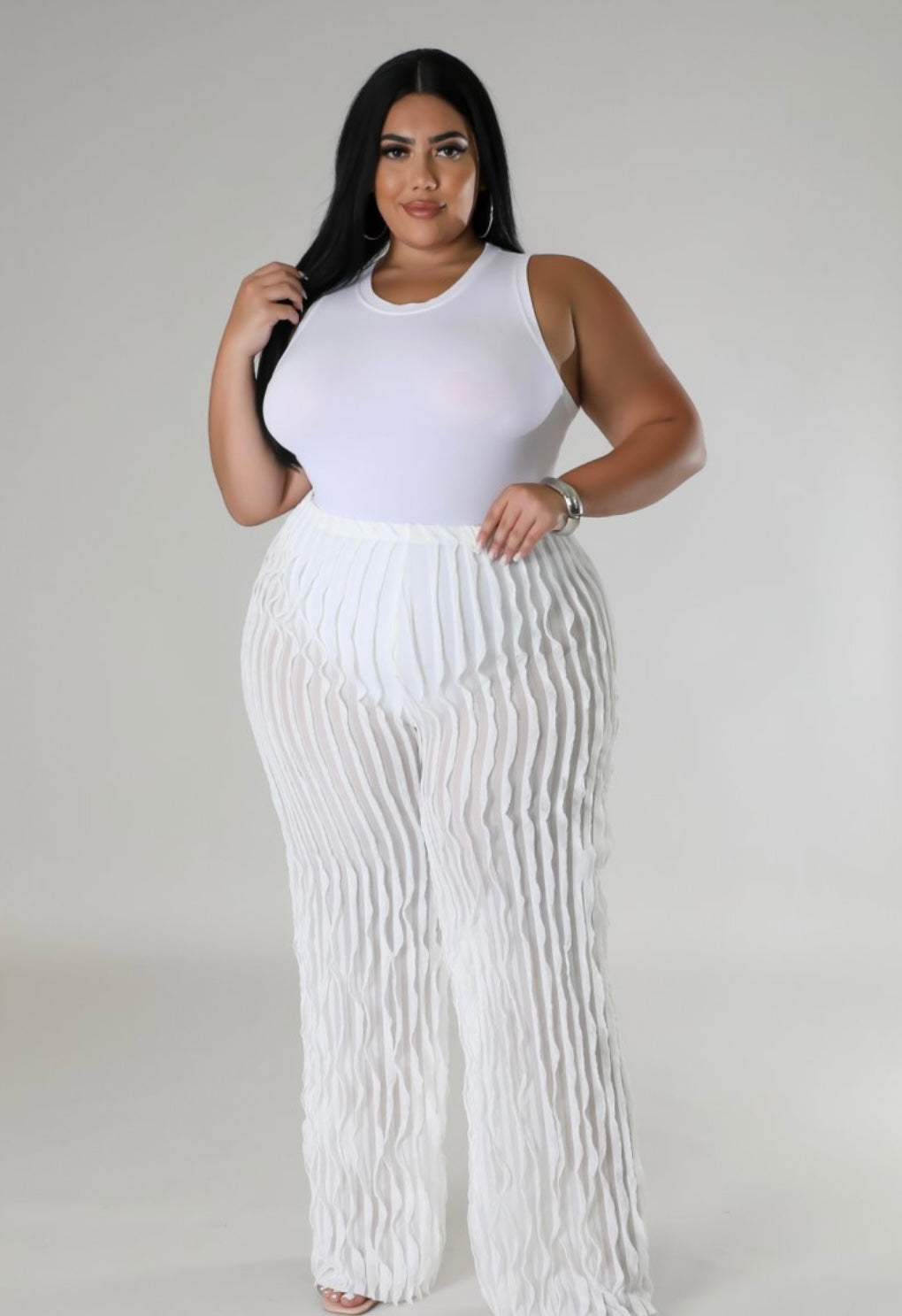 VACATION DAYS PANTS (PLUS-SIZE)
