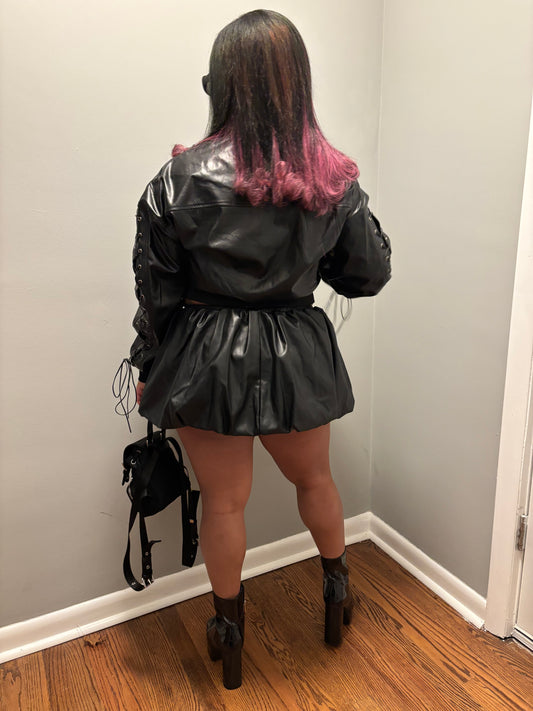 BUBBLE SKORT SKIRT