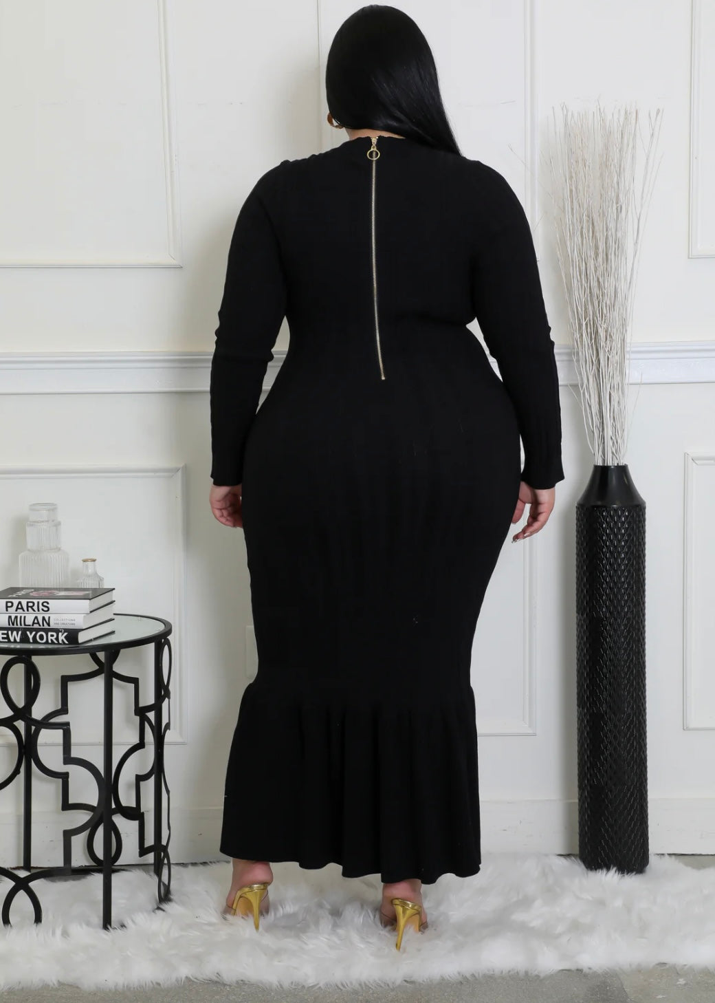 NIGHT OUT DRESS (PLUS-SIZE)