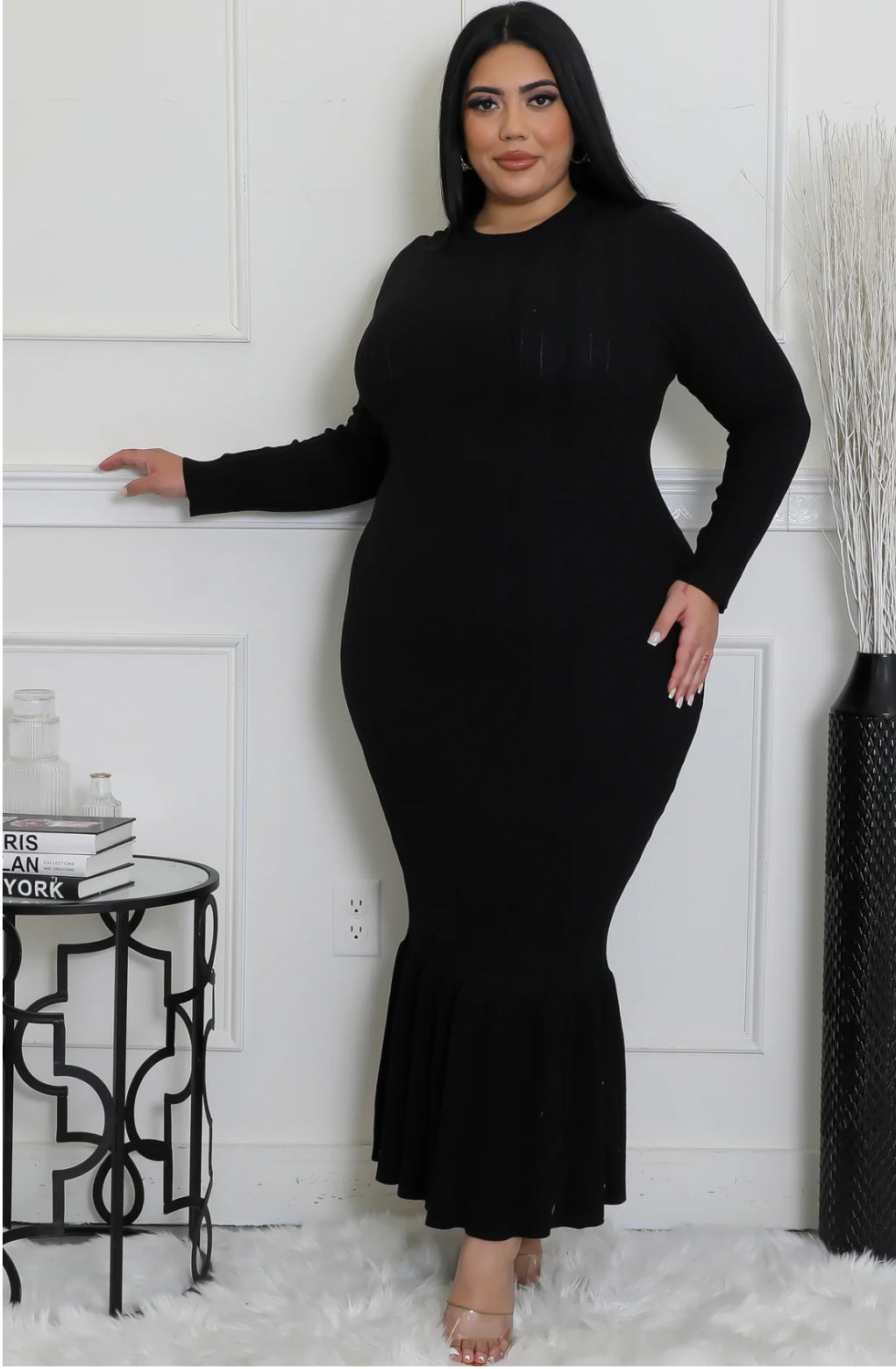 NIGHT OUT DRESS (PLUS-SIZE)