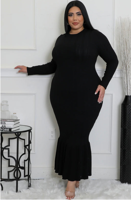 NIGHT OUT DRESS (PLUS-SIZE)