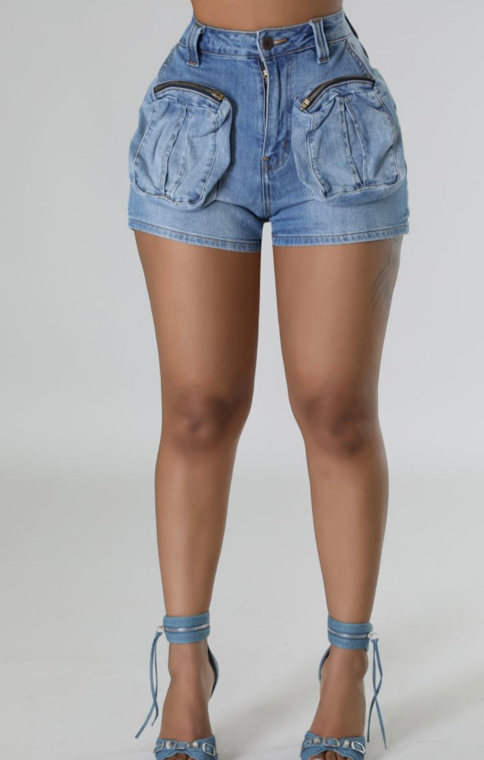 BADDEST DENIM SHORTS