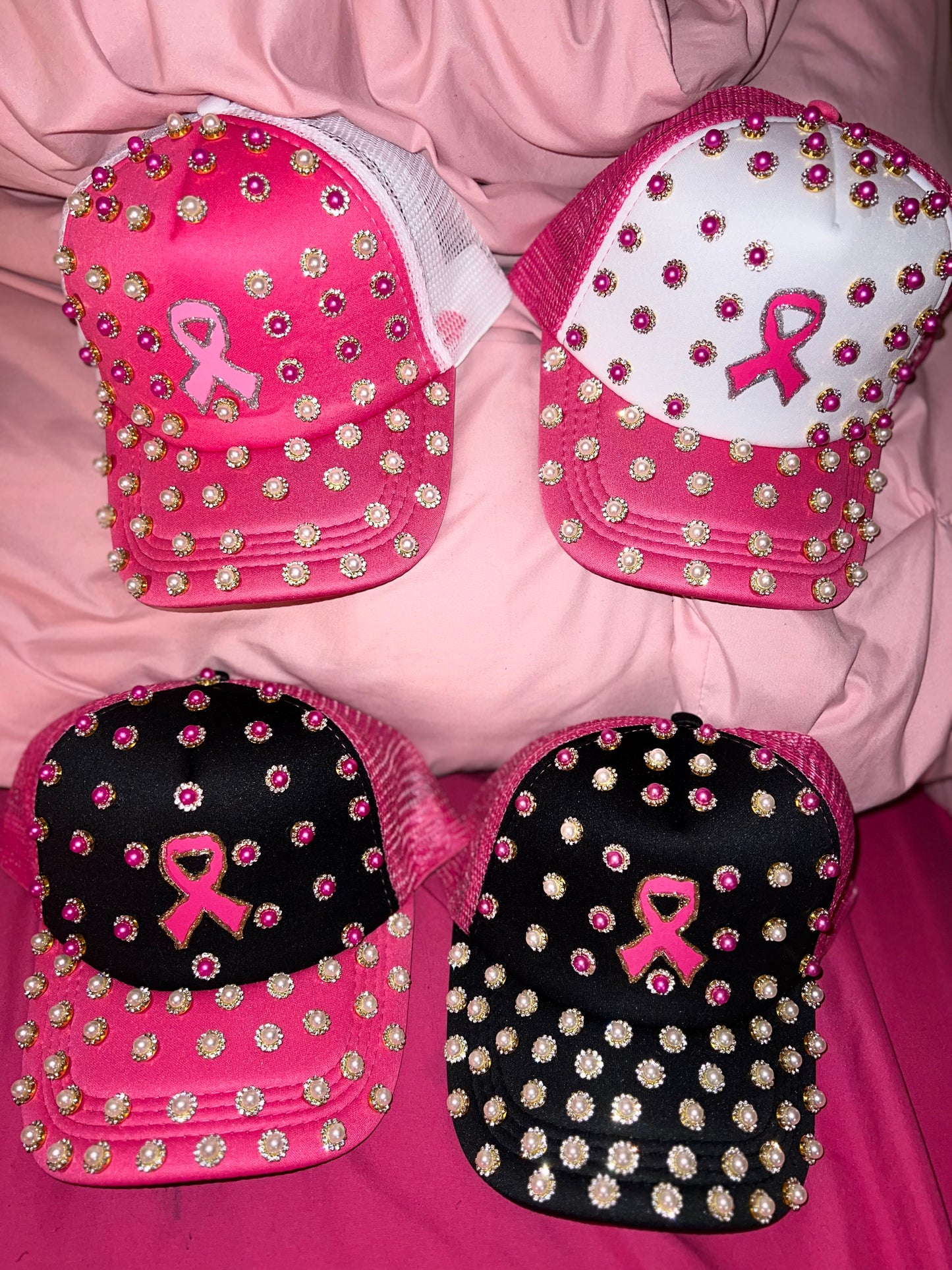 Breast Cancer Trucker Hats