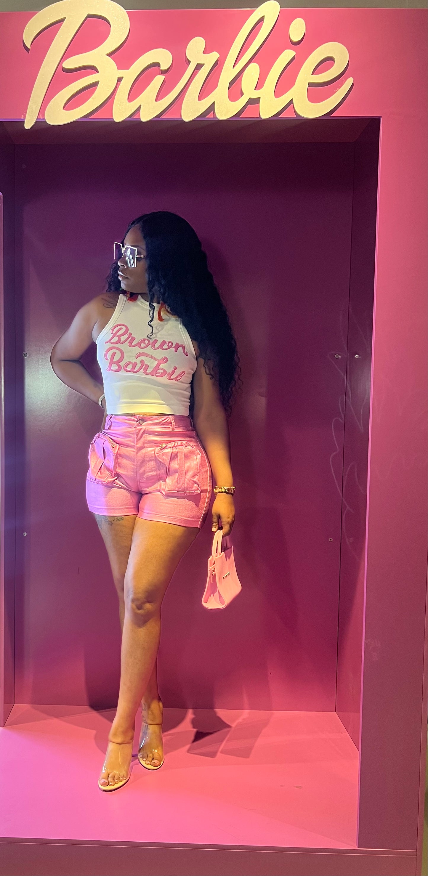 IT GIRL METALLIC SHORTS