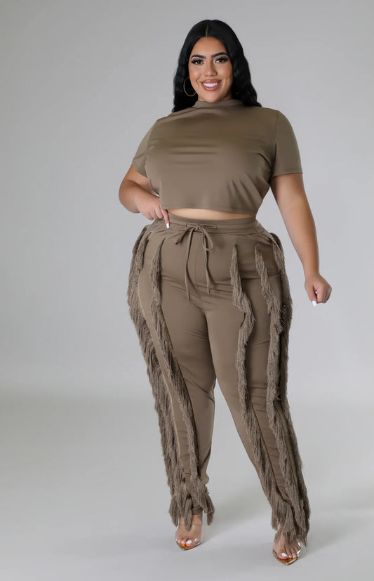 A LOOK 2pcs SET (PLUS-SIZE)
