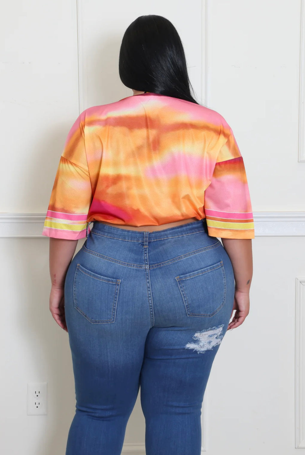 UNBOTHERED TOP (PLUS-SIZE)