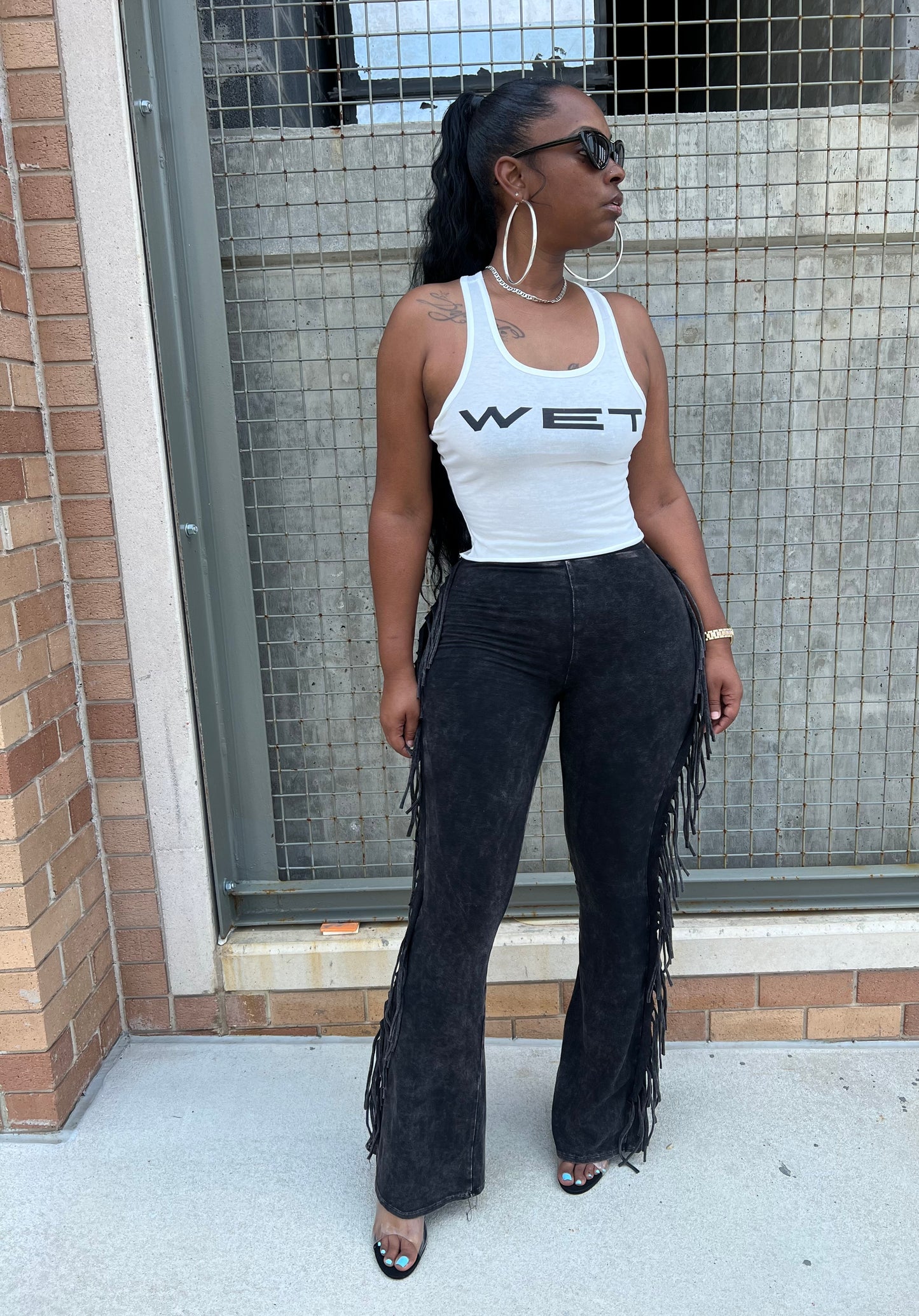 BOHO FRINGE PANTS