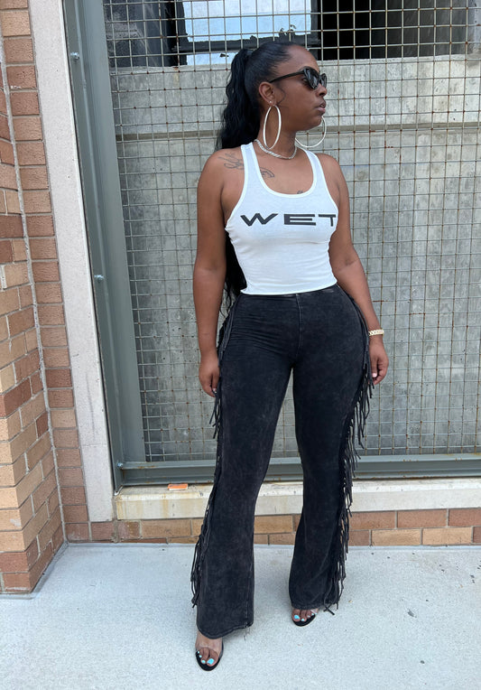 BOHO FRINGE PANTS