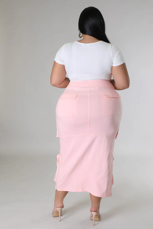 BLUSHING SKIRT (PLUS-SIZE)