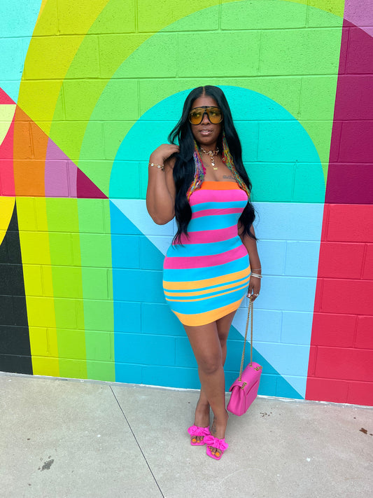 AT SUNSET DRESS