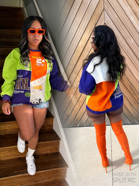 PATCHWORK SWEATSHIRT