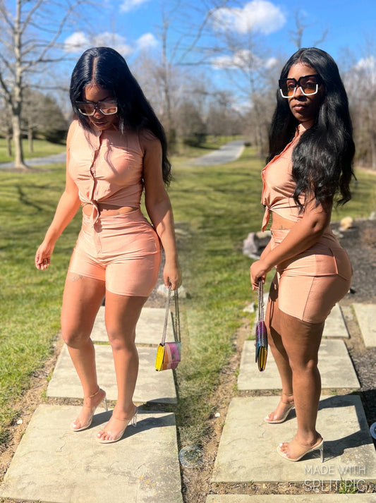 HONEY SHORT SET